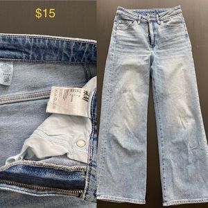 H&M High Waisted Wide Leg